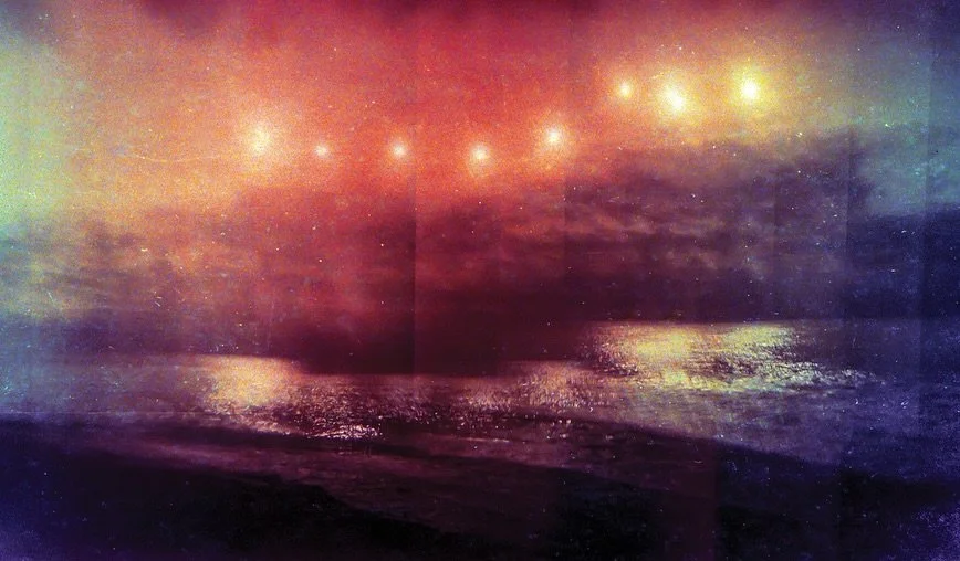 Really pleased to be showing one of my new photographic print editions @dover.road @openartfolke 
The full set is part of a series called Dark Aberrations - time slips, light leaks and sea soaked emulsion making for strange worlds. I will be showing 