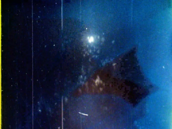 Dark Aberrations on 8mm - not sure how those blue and yellow overlays came in but wow. Work in Progress. Having some time to catch my breath now and it&rsquo;s pretty good (apart from everything else) #kodachrome #expiredfilm #caffenol #8mmfilm #8mm 