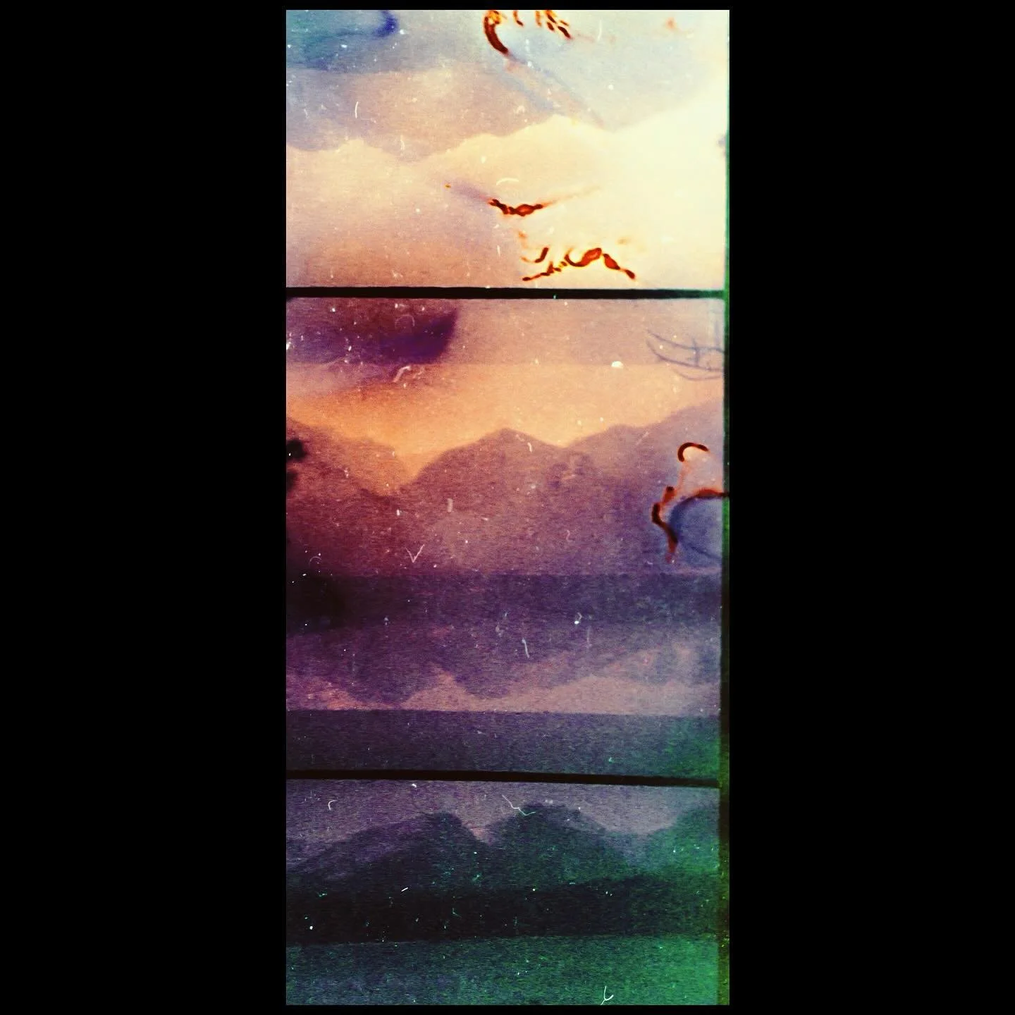 Colorado mountains on very, very expired colorplus 35mm in a Holga TIM toy camera. The closest I&rsquo;ll get to posting holiday snaps here! #expiredfilm #35mmfilm #colorplus200 #filmsoup #holga #holgatim #stereophotography #redrocks #vintagephotogra