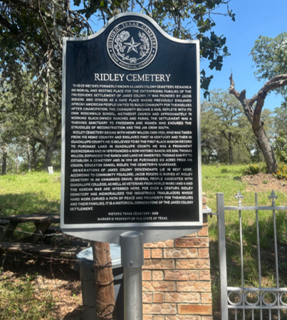RIDLEY CEMETERY CLEANUP