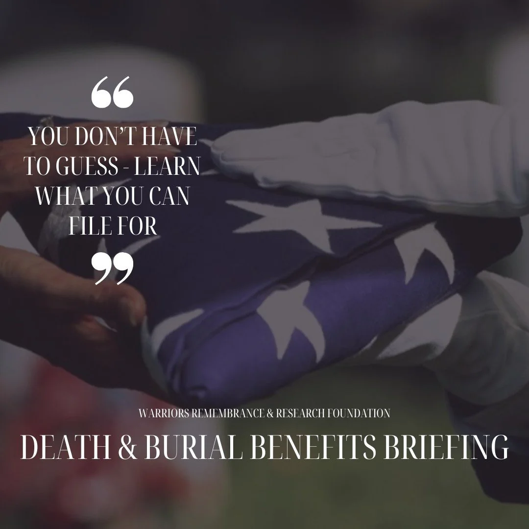 DEATH &amp; BURIAL BENEFITS