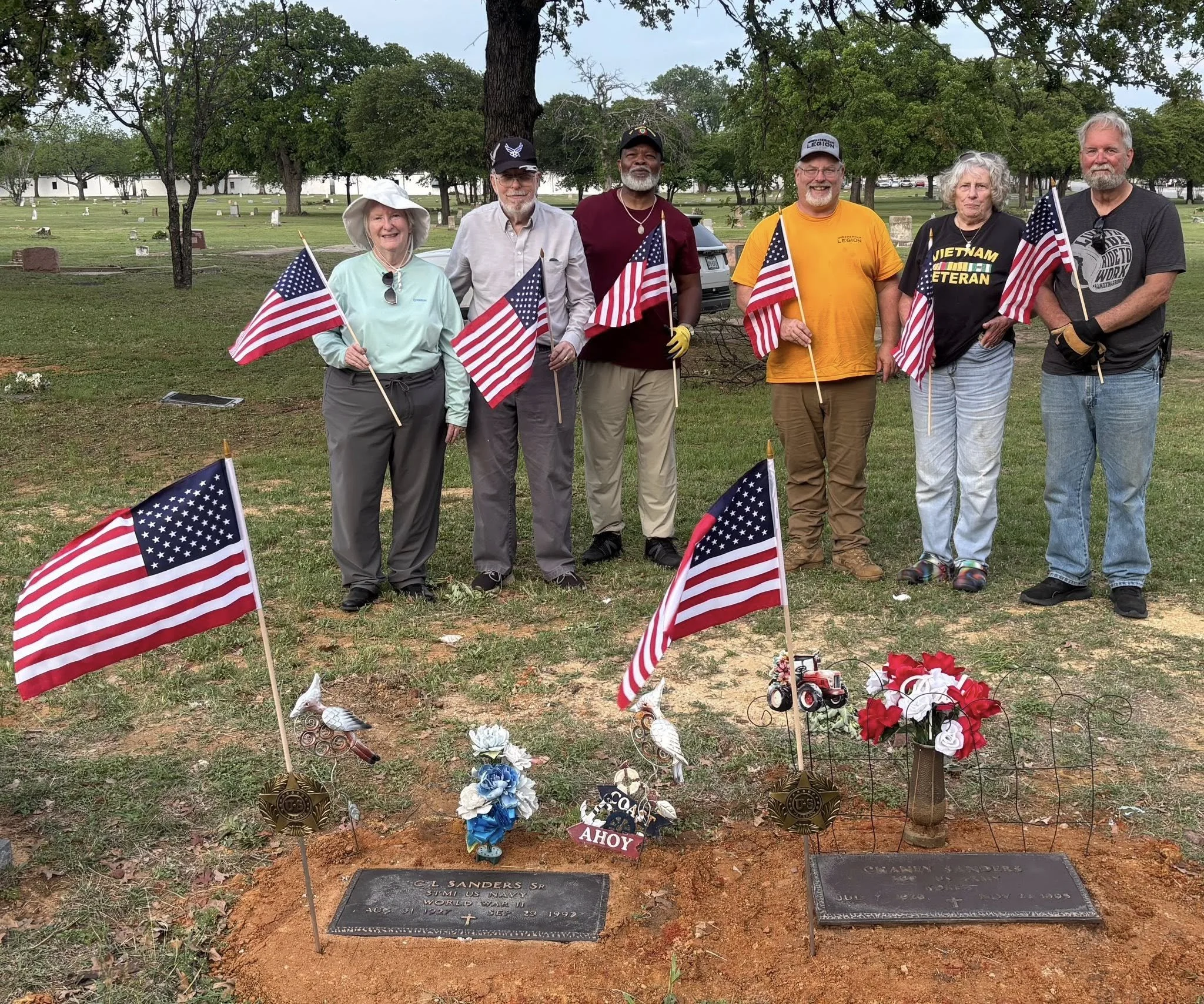 American Legion Post & Haltom Community Volunteers.jpg