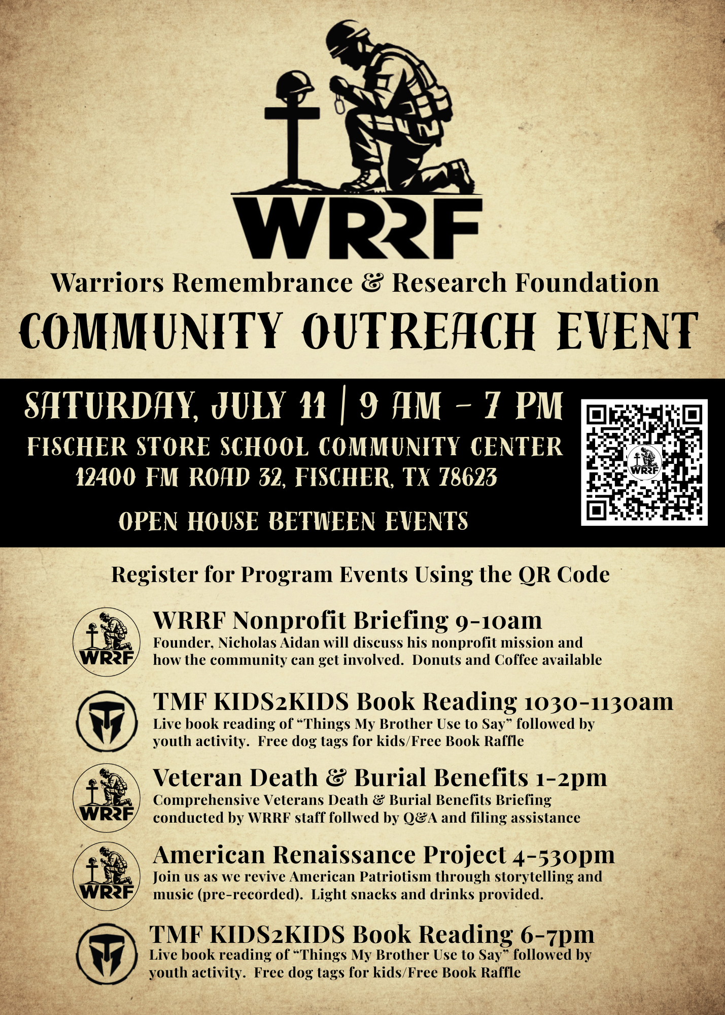 COMMUNITY OUTREACH EVENT