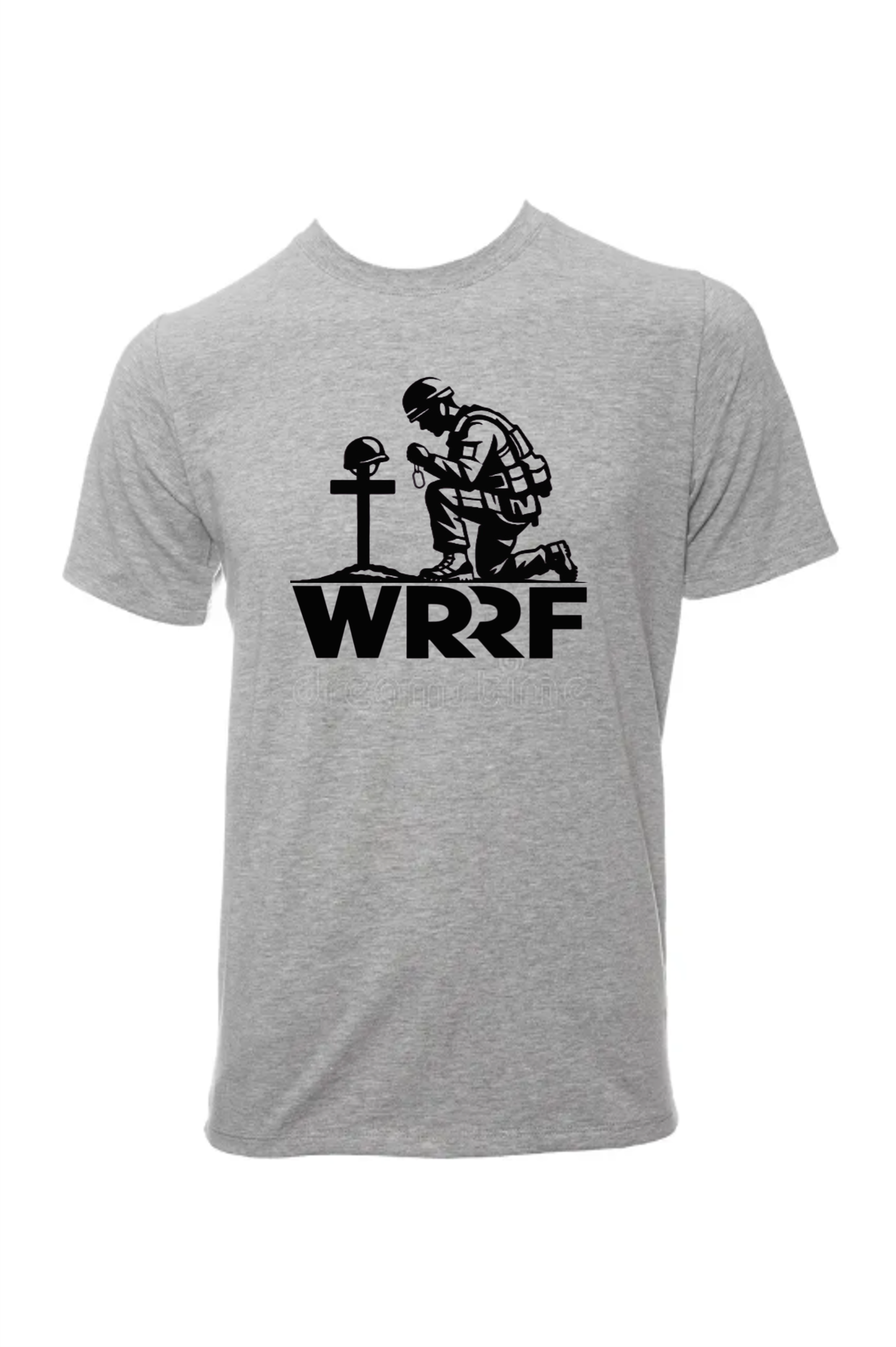 WRRF SHORT SLEEVE T-SHIRT (GREY/BLACK)