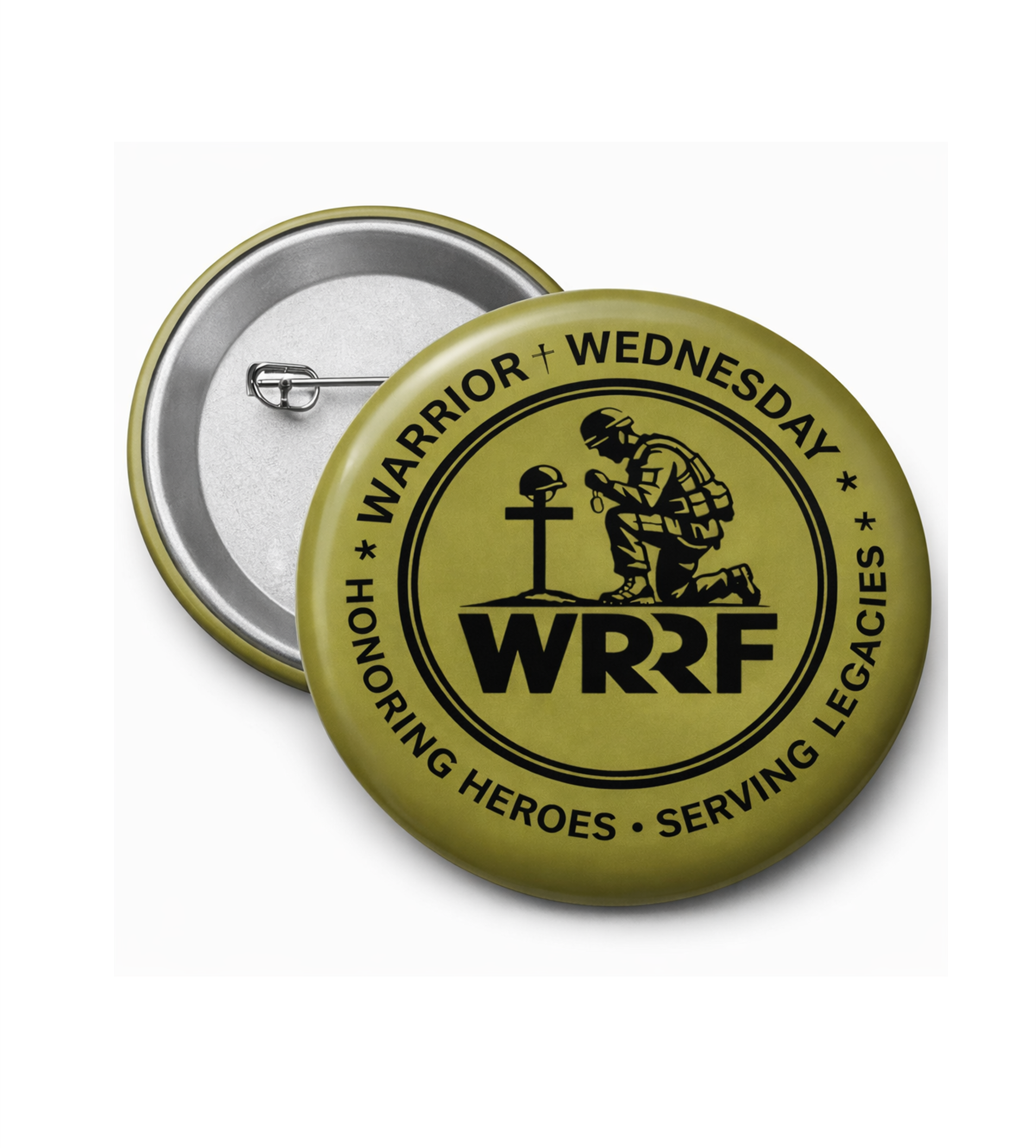 WARRIOR WEDNESDAY BUTTON