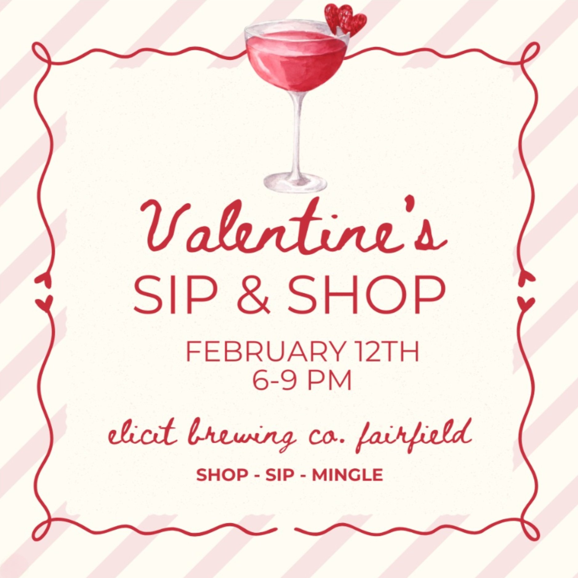 PopShopMarket Valentine’s Sip & Shop