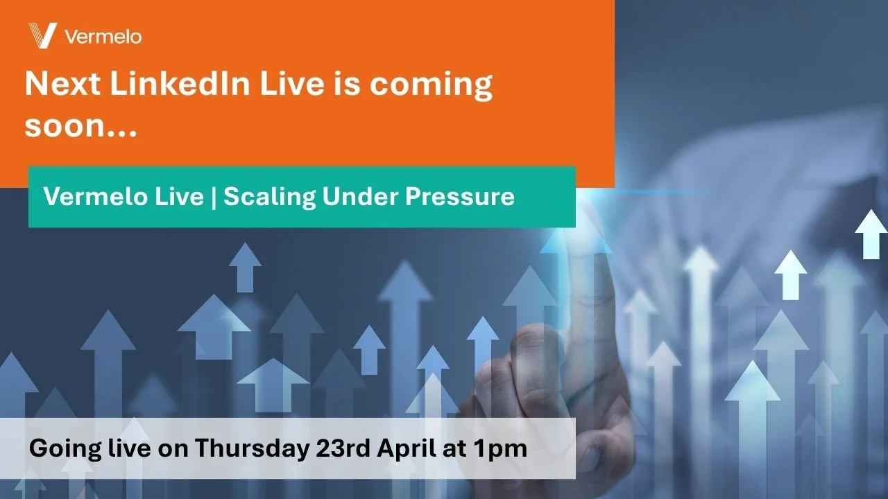 Our next LinkedIn Live is coming soon