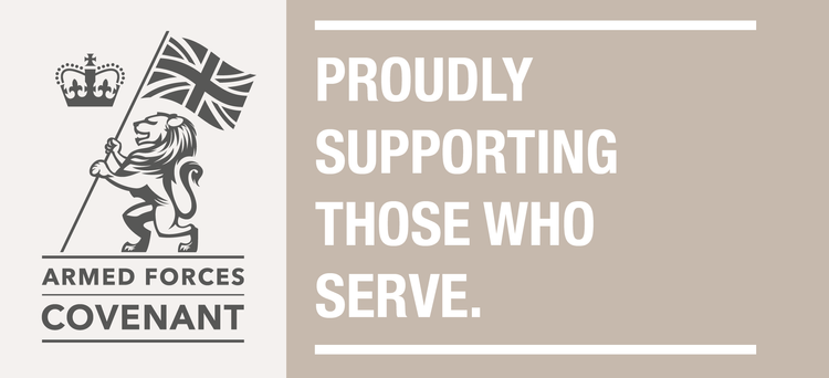 Armed Forces Covenant supporter banner