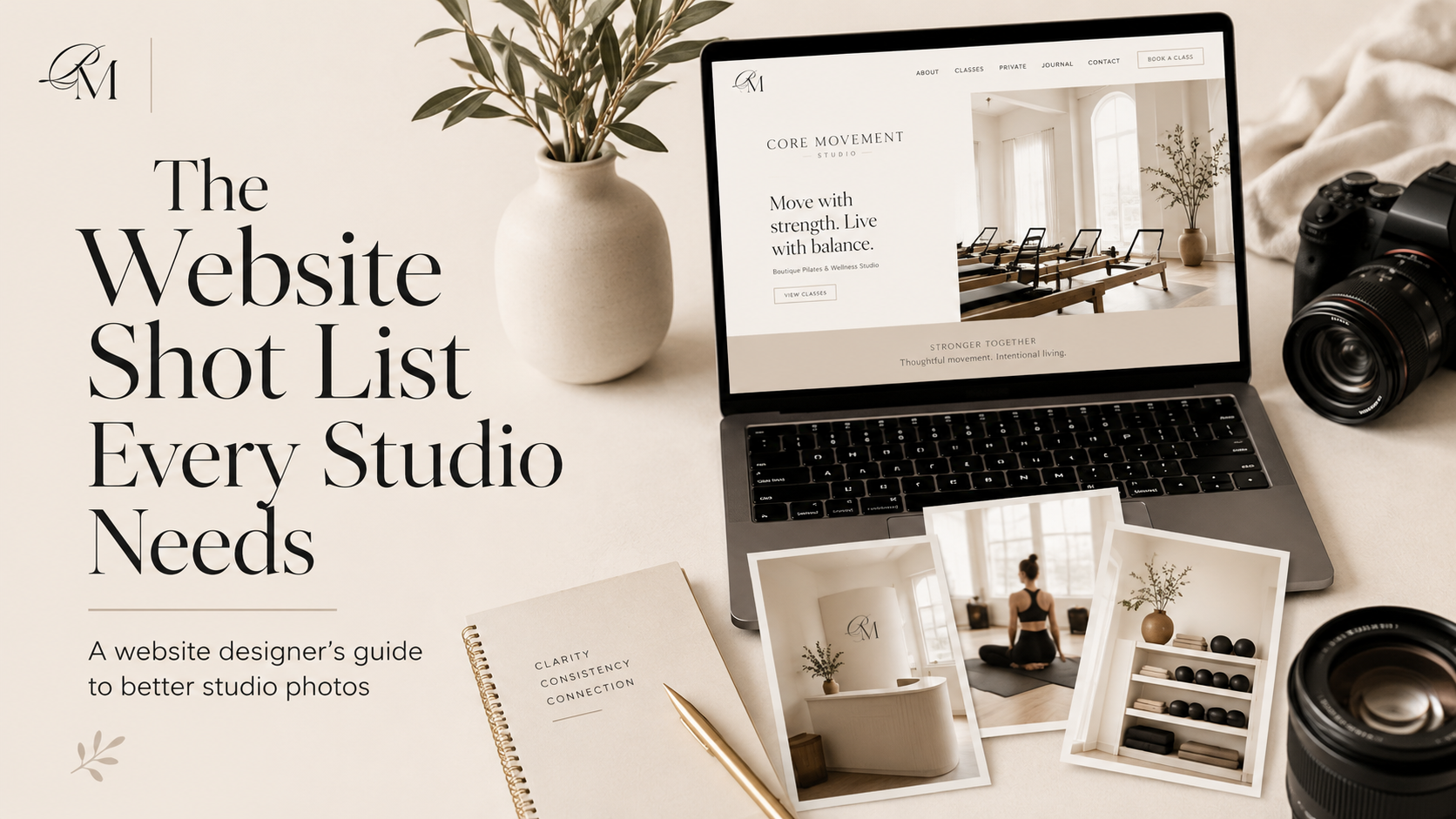 What Photos Do You Need for a Pilates Studio Website?
