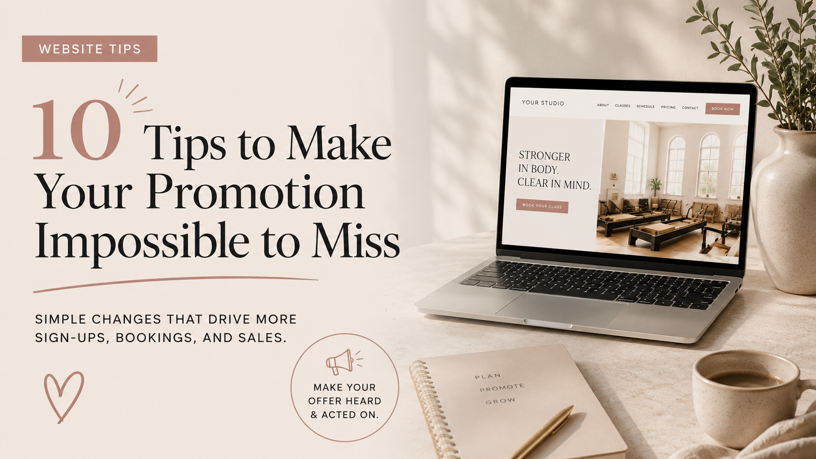 Website Updates to Make Before Your Next Promotion