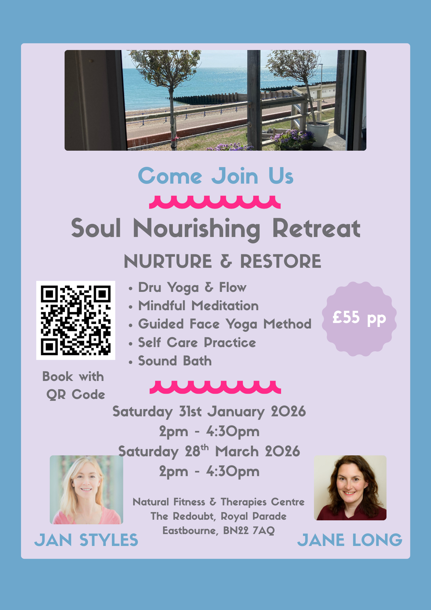 Soul Nourishing Retreat                  Rest, Reset Restore