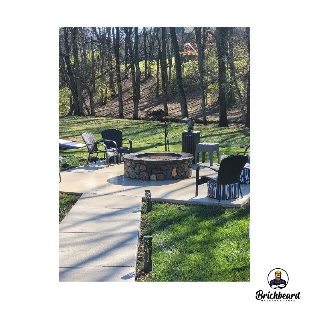 Stone Firepit Build