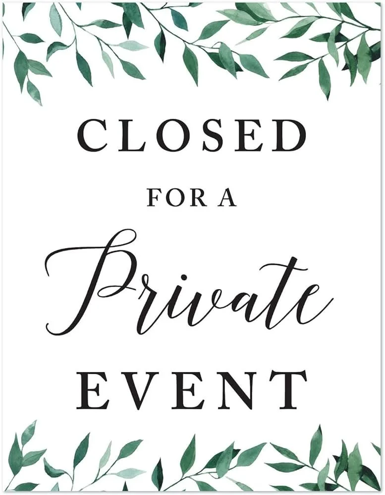 PRIVATE EVENT
