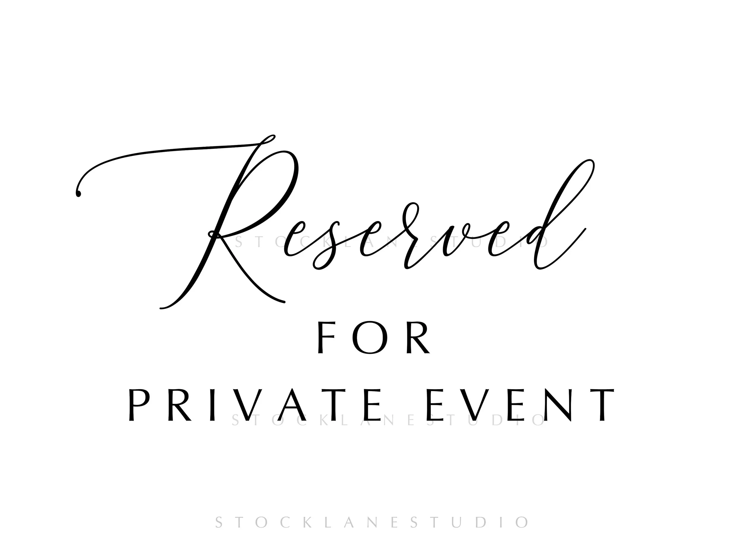 PRIVATE PARTY