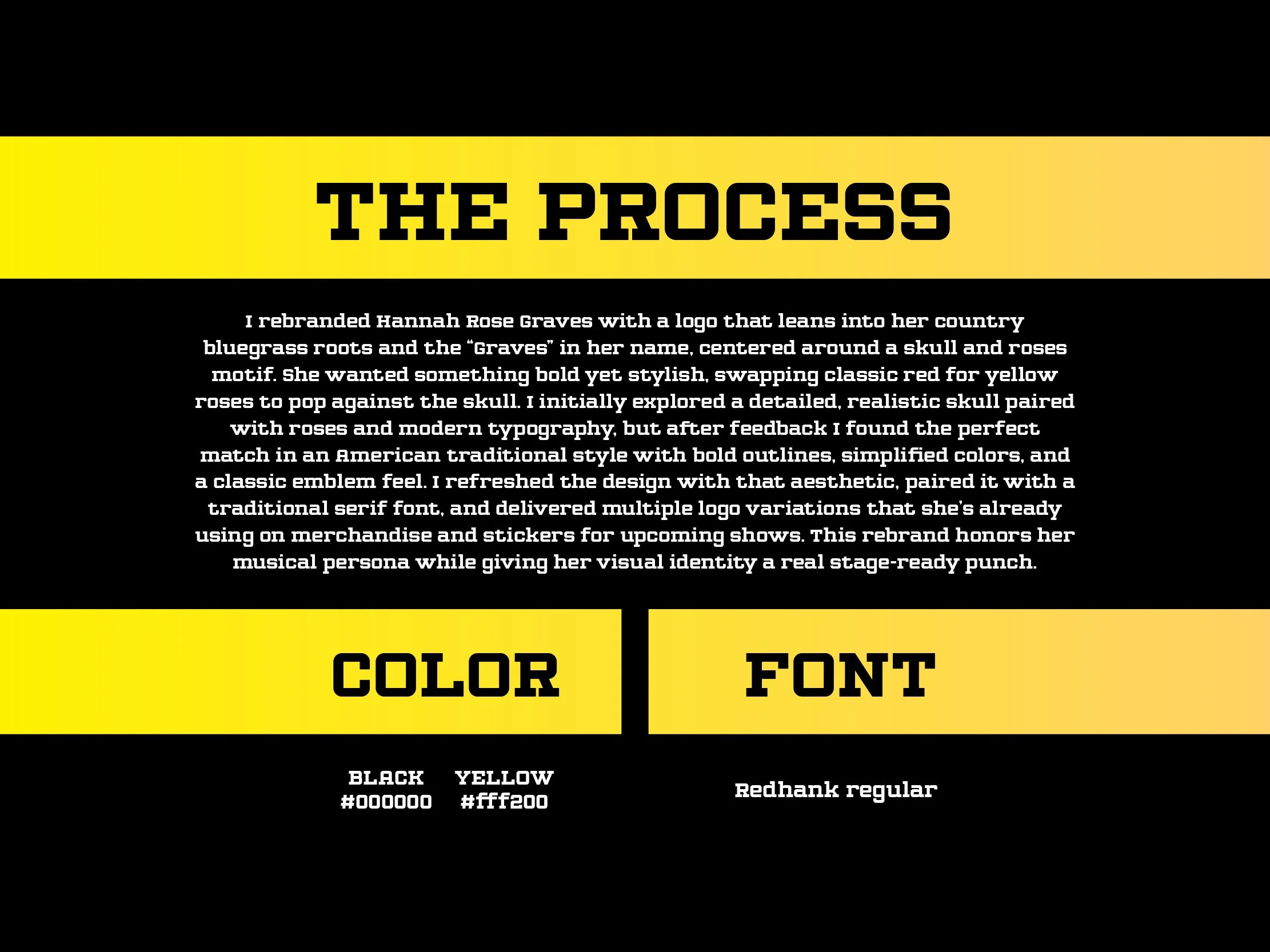 Hannah Rose Graves Logo Design Explained