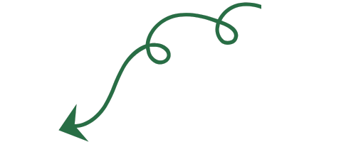 Illustration of a curved arrow pointing downward and to the left with two loops, labeled '(a)', '(b)', and '(c)'.