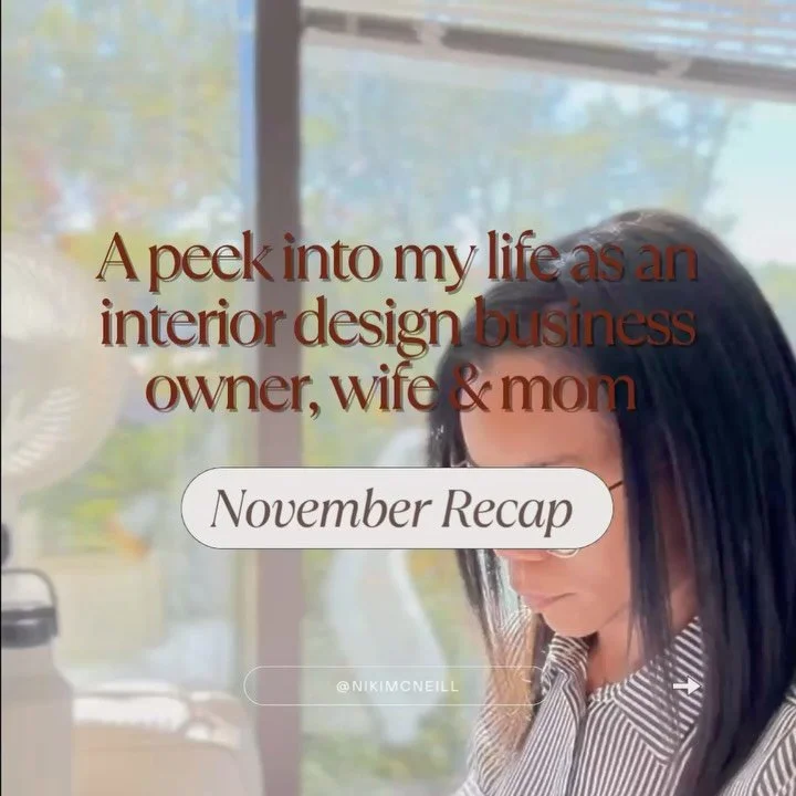 November always feels like a blink between Halloween and Thanksgiving, doesn&rsquo;t it? 🤷🏽&zwj;♀️ I&rsquo;m glad that I am winding down the biggest year to date in my business with a lot of love and so many valuable lessons learned. 

1. Many days