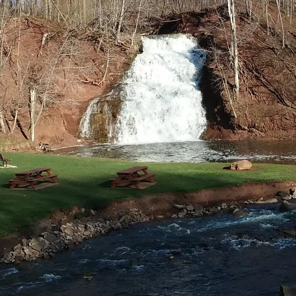 The waterfall in Holley, NY is beautiful. No filter needed. #waterfall#nature#newyork#iloveny