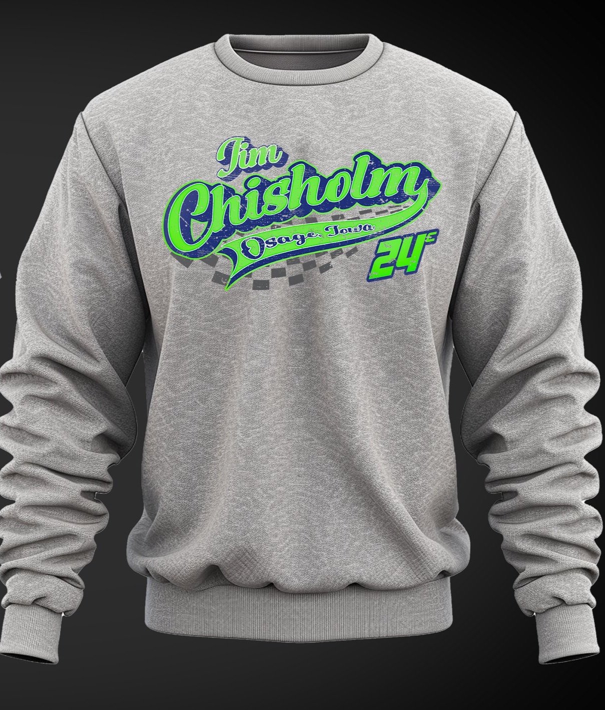 JIM CHISHOLM -BASIC CREWNECK-