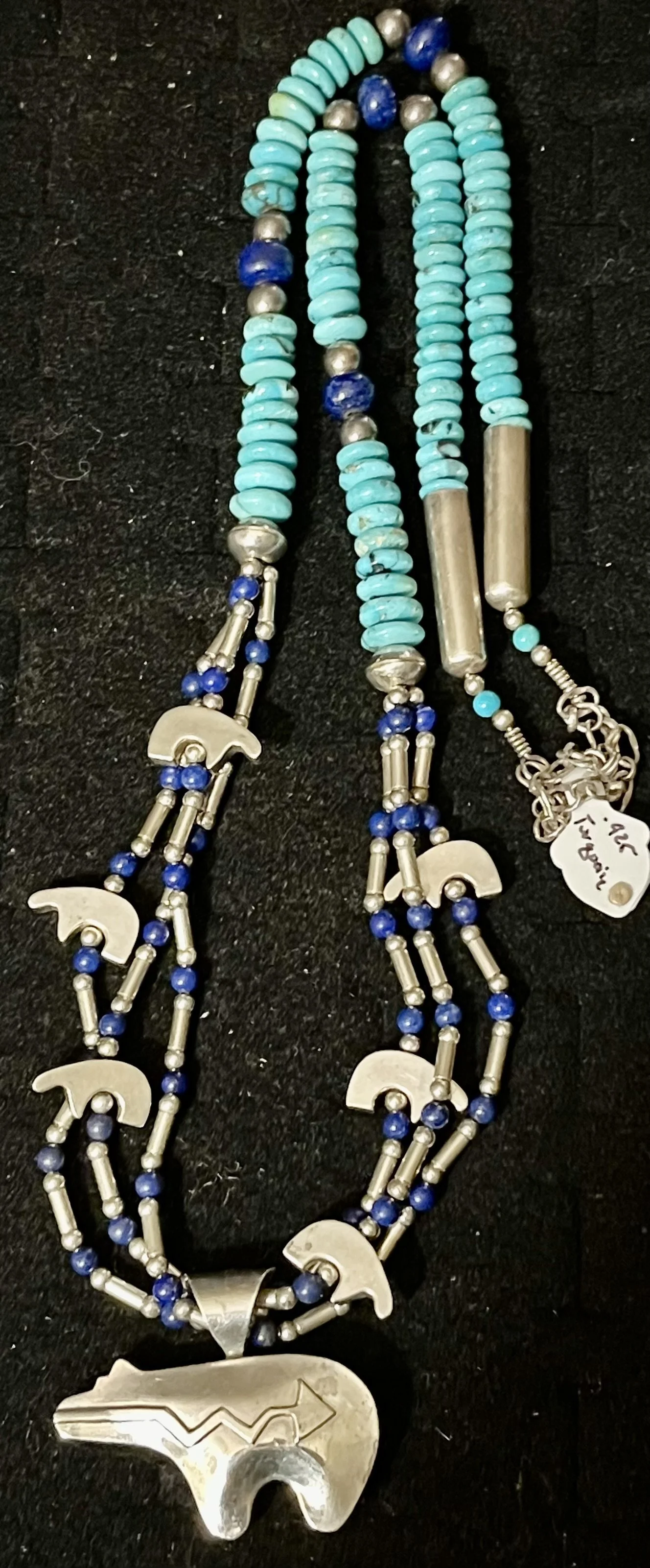 Native American Sterling Necklace