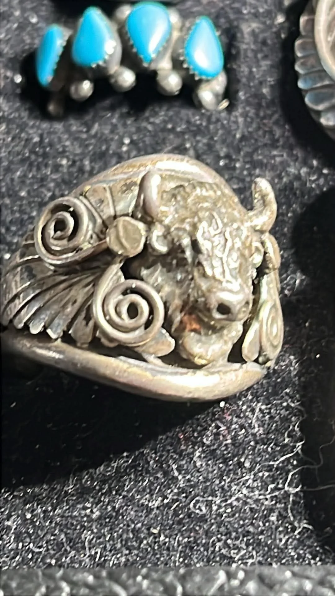 Native Buffalo Ring