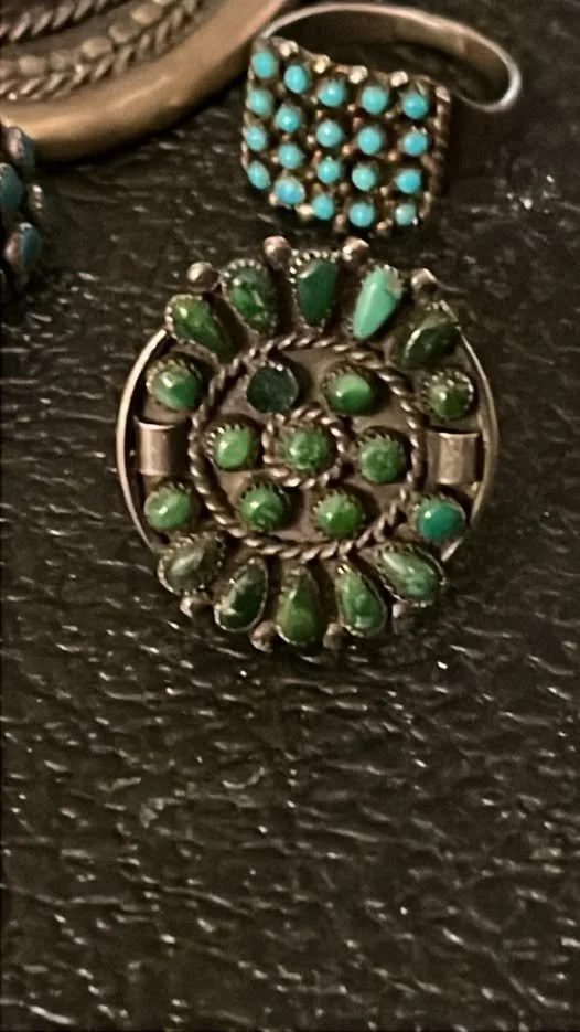 Vintage Zuni Petit Point Ring