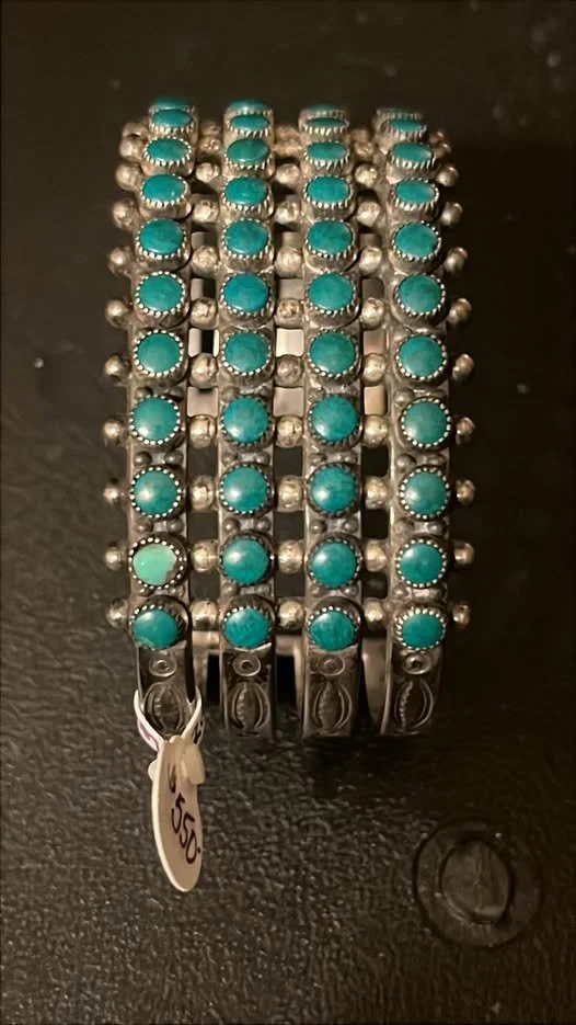4 Row Zuni Cuff