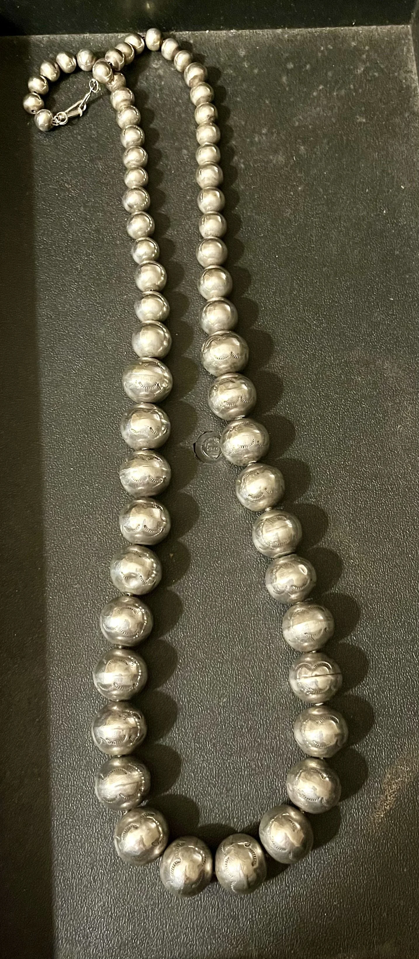 Native American Sterling Silver Pearls