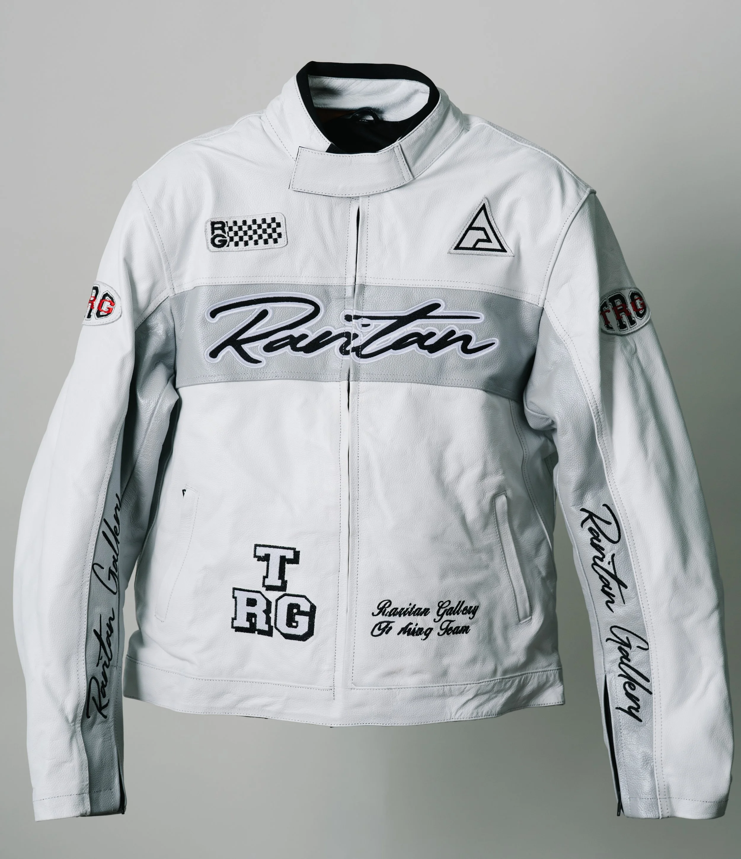 TRG Moto Leather in White
