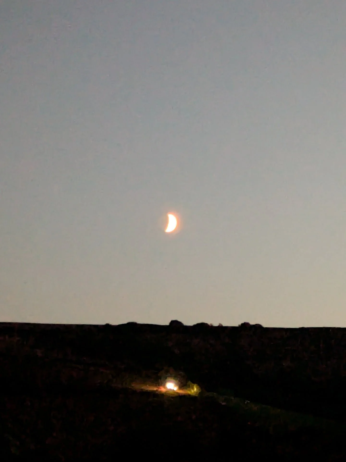 A serendipitous moment capturing a tractor tilling a field under a waxing crescent moon on Exmoor.

#photography 
#picoftheday 
#composition
#snapshot
#moment
#countryfile
#capture
#exmoor
#moon