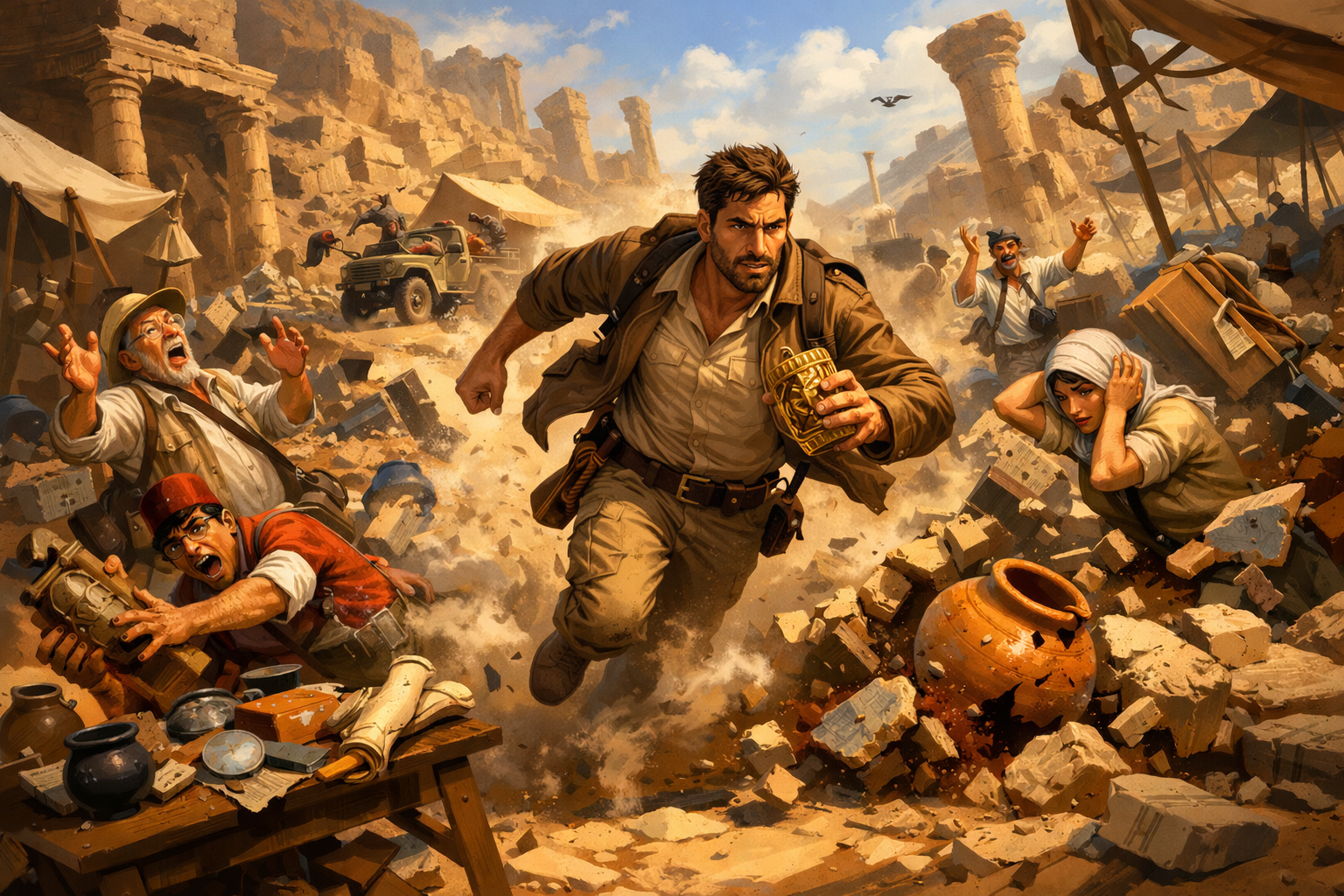 The Hurried Explorer