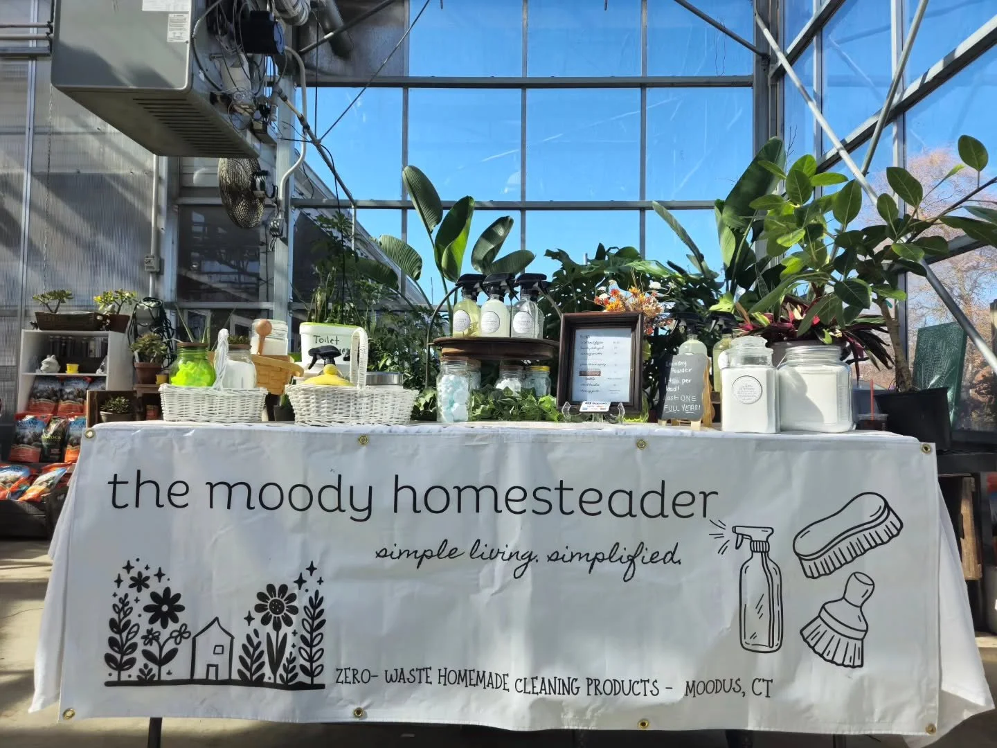 Its a GORGEOUS 70&deg; in the Smiths Acres greenhouse today! Come stop by!