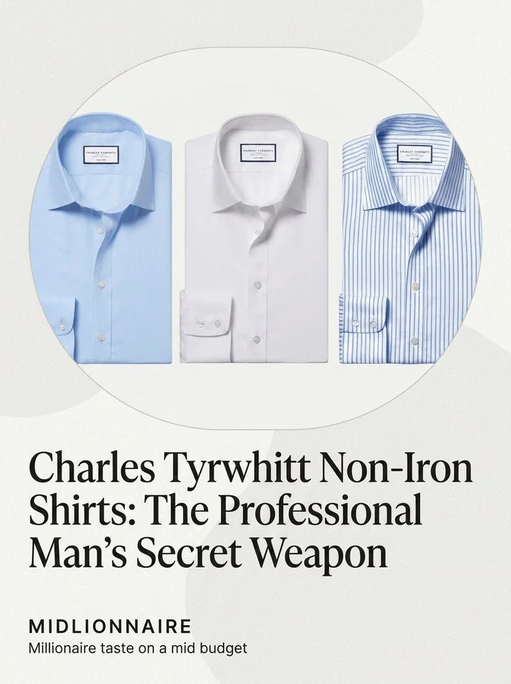 Ironing out your wardrobe woes just got easier with shirts that don't wrinkle 🔗 Click the link in bio for full details!⁠
⁠
🤍 Don't forget to follow for more lifestyle insights⁠
⁠
Featuring @charlestyrwhitt⁠
⁠
#professionalstyle #charlestyrwhitt #sh