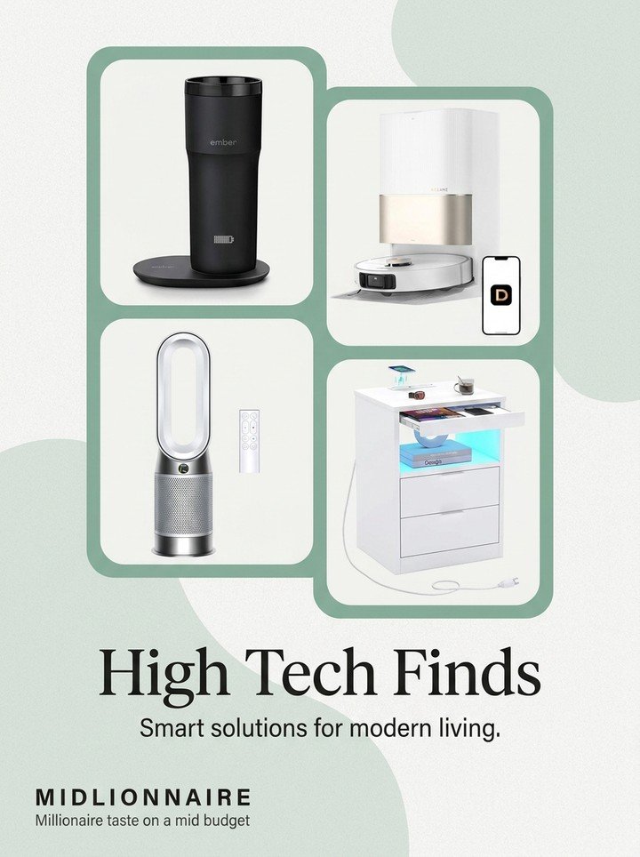 These high-tech finds are designed to make your daily routine a bit more advanced and a lot more convenient 🔗 Click the link in bio for full details!⁠
⁠
🤍 Don't forget to follow for more lifestyle insights &amp; product finds⁠
⁠
Featuring @amazon @