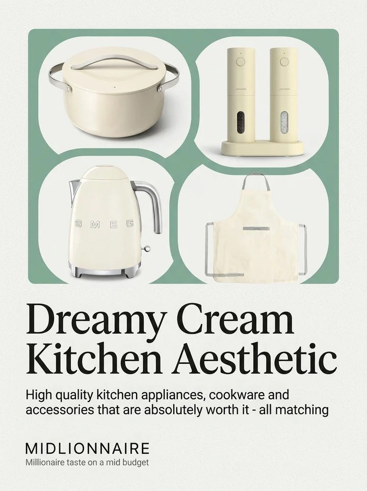 If your kitchen&rsquo;s feeling a little half-and-half, these cream finds bring the full-latte look 🔗 Click the link in bio for full details!⁠
⁠
🤍 And don't forget to follow for more product recommendations!⁠
⁠
Featuring @amazon @amazonhome @carawa