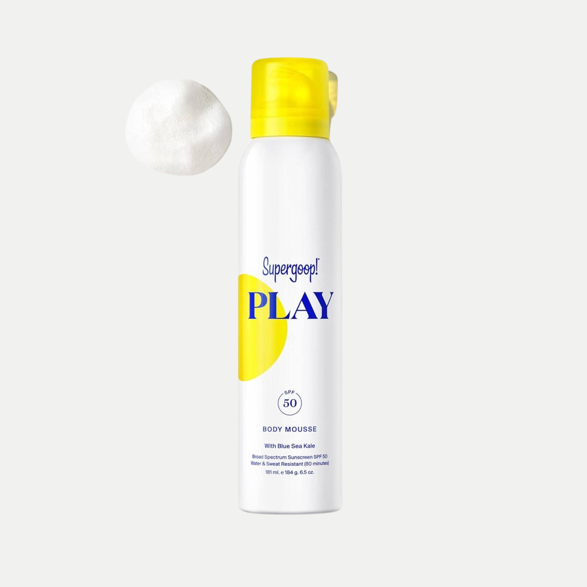 supergoop body mousse sunscreen