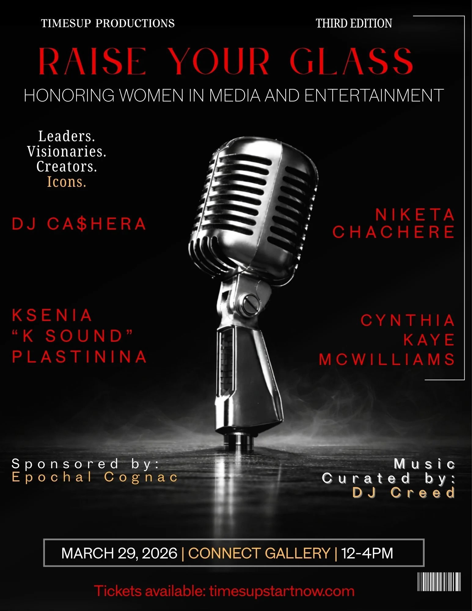 Raise Your Glass 2026