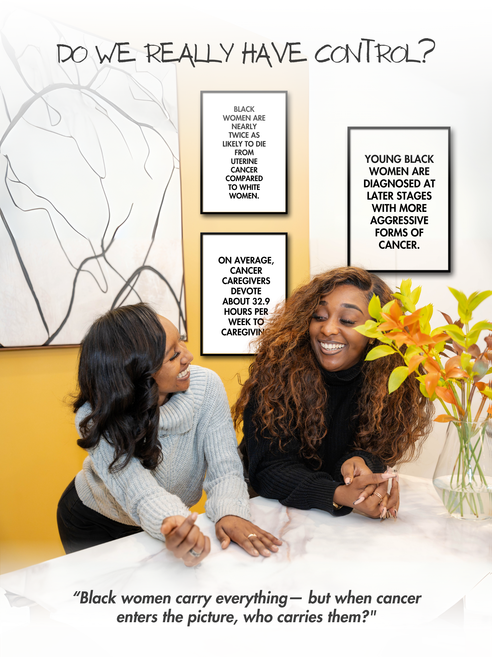 What happens to sisterhood when cancer comes into play?