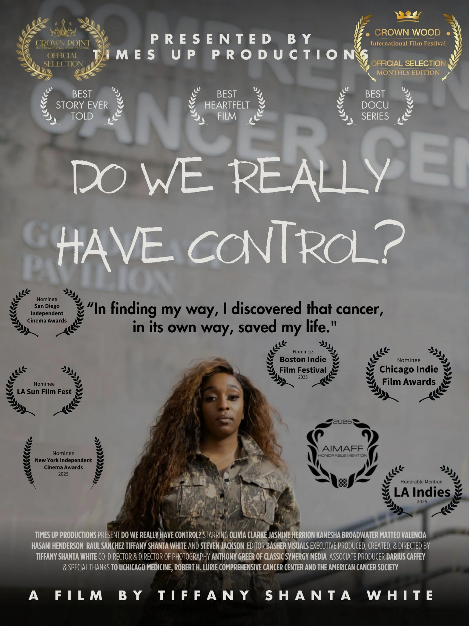 Cancer saved my life.