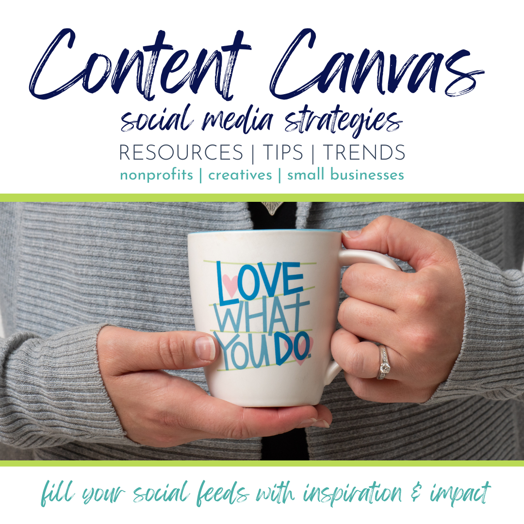 Content Canvas | Social Media Toolbox — Robin Anderson | social media ...