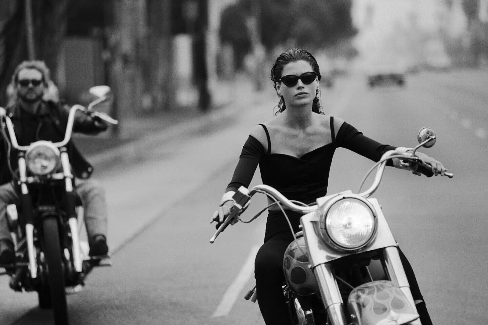 Albert Watson_Carre Otis on Chopper, Los Angeles, 1990.jpeg