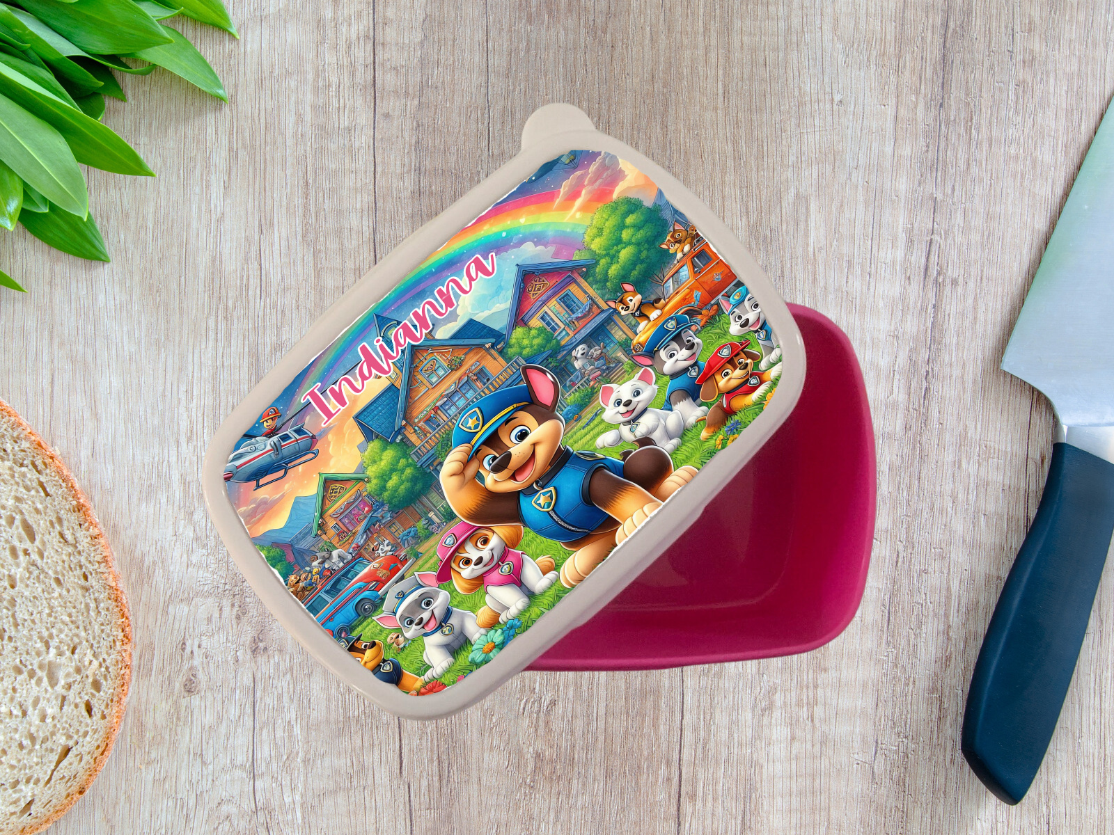Rainbow PP Lunch/snack boxes