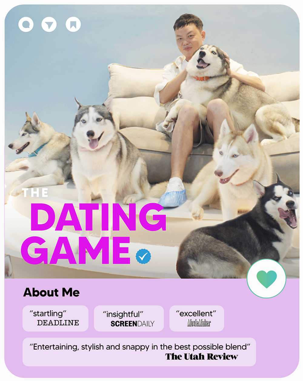 229期：纪录片《约会游戏》放映及导演访谈