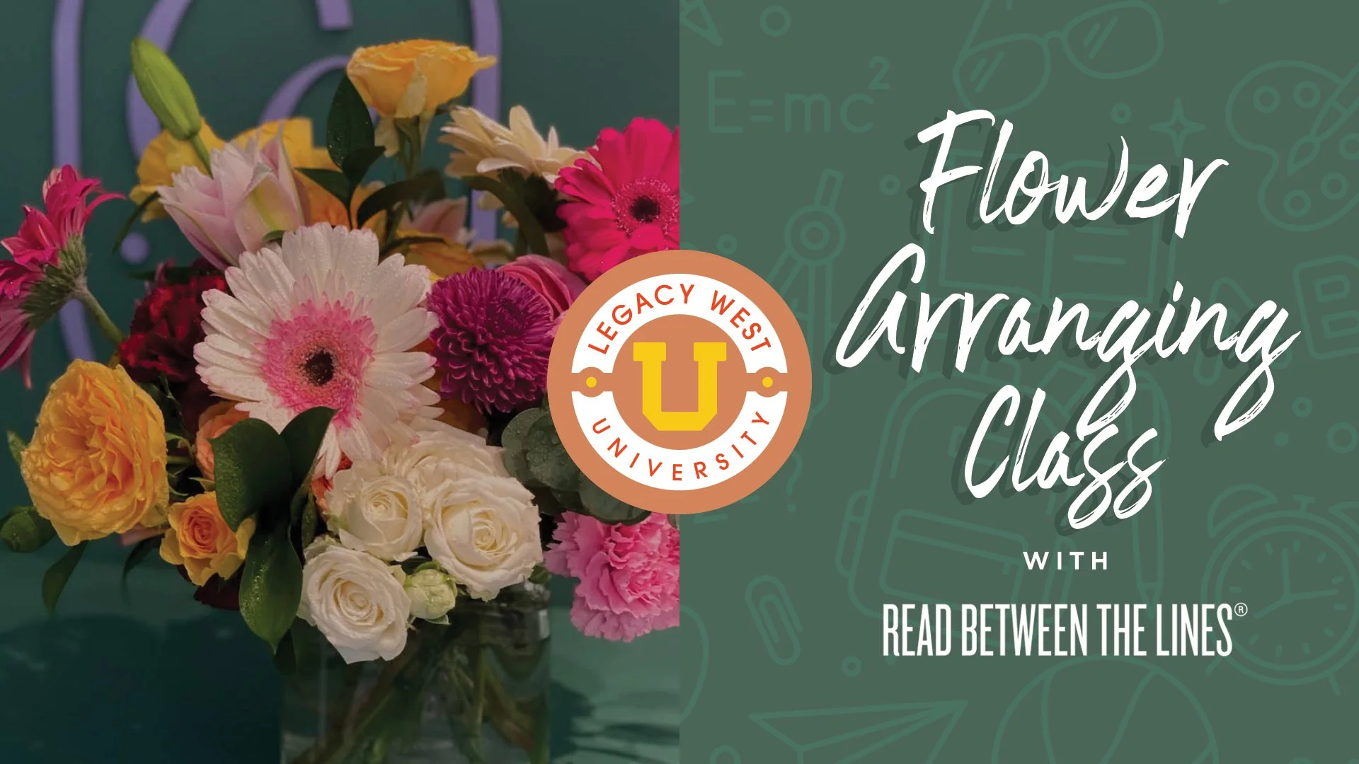 Read Between the Lines - Flower Arranging Workshop