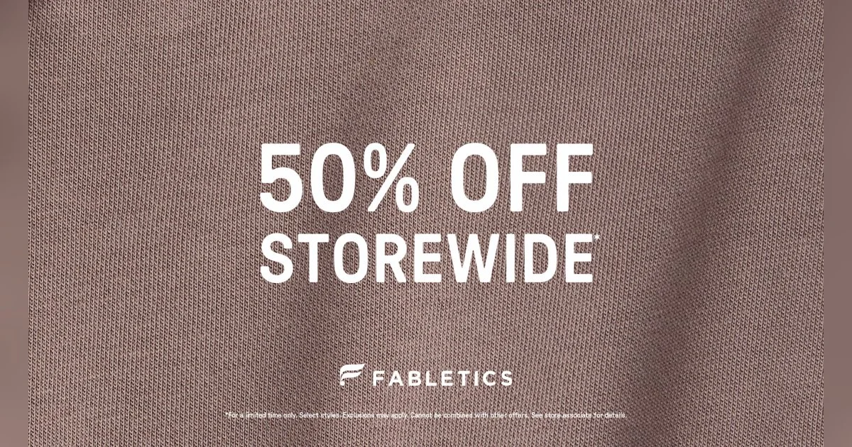 Fabletics - 50% Off Fall Layers