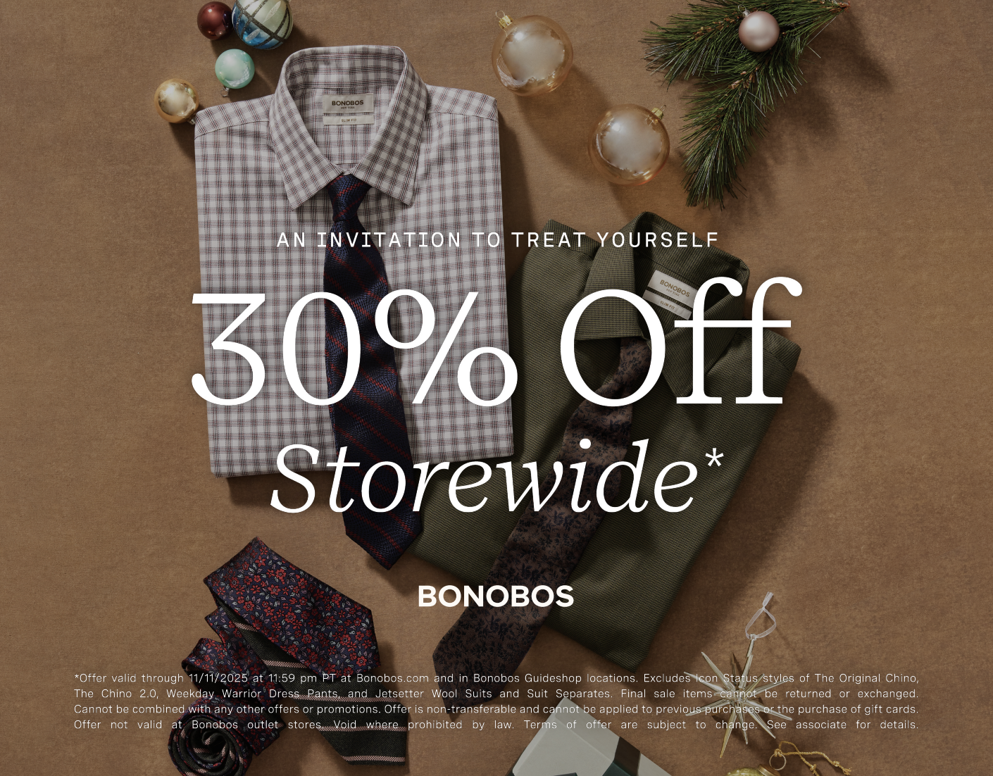 Bonobos - Singles' Day Sale