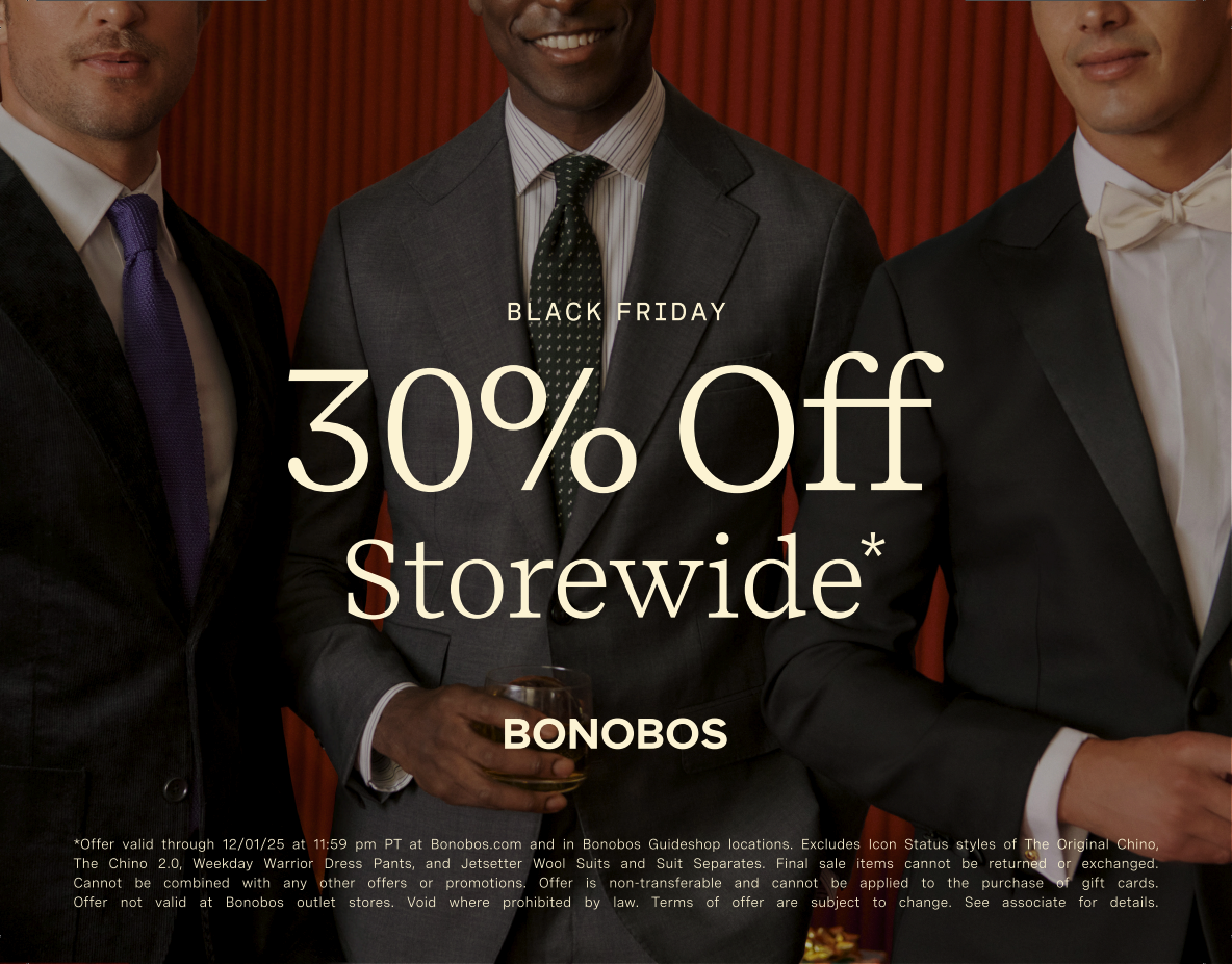 Bonobos - Black Friday All Access Sale