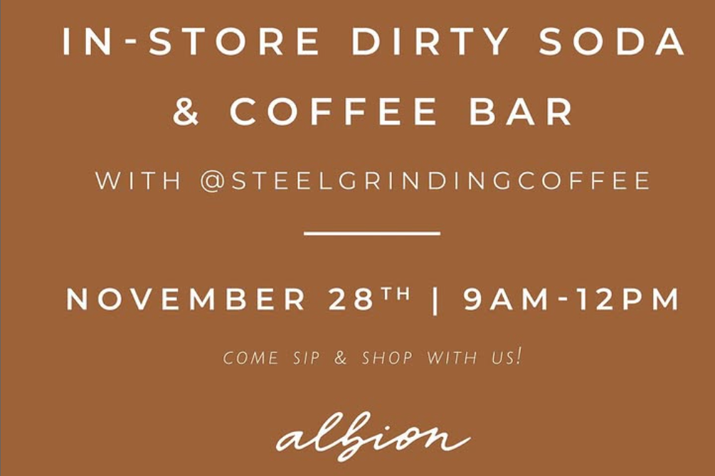 Albion - Black Friday Sip & Shop