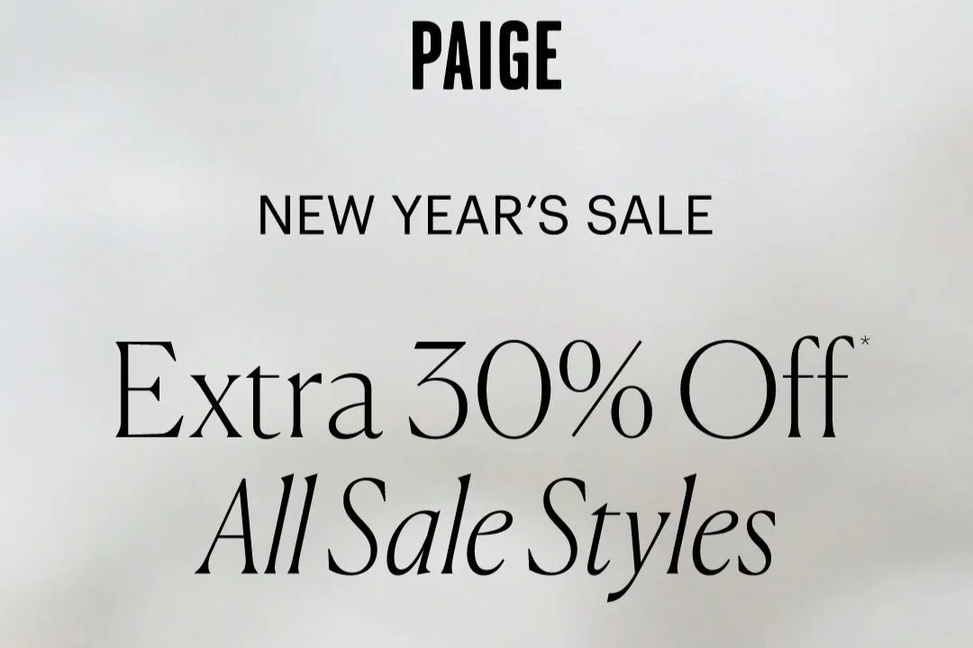 Paige - New Year's Sale
