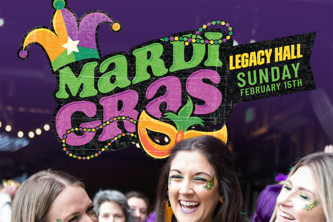Legacy Hall - 8th Annual Mardi Gras Party